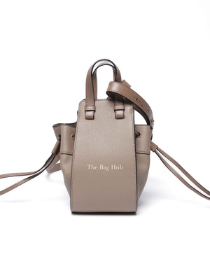 Loewe Sand Grained Leather Hammock Drawstring Mini Bag