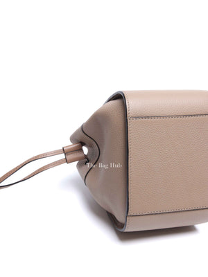 Loewe Sand Grained Leather Hammock Drawstring Mini Bag