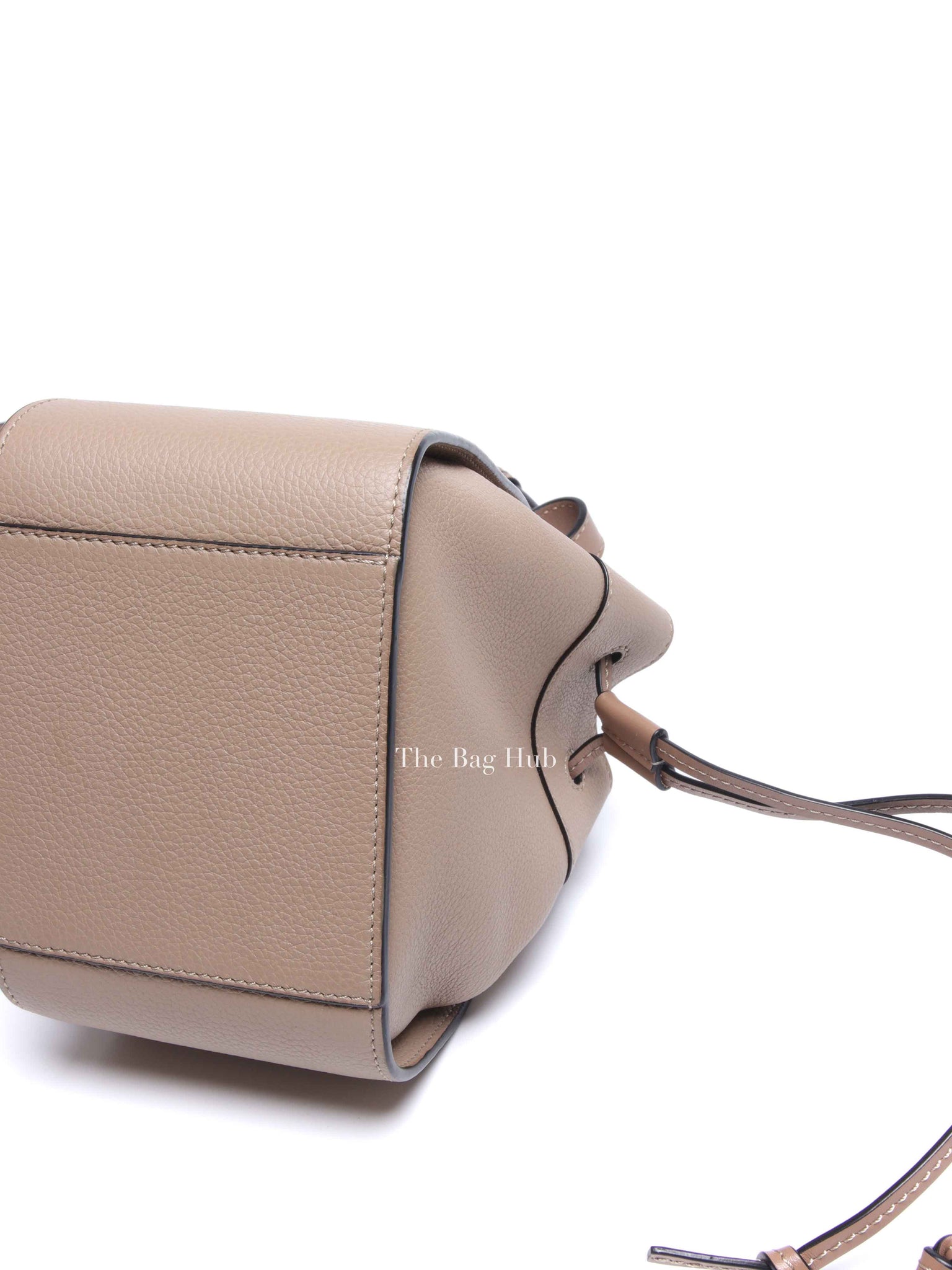 Loewe Sand Grained Leather Hammock Drawstring Mini Bag