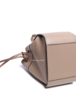 Loewe Sand Grained Leather Hammock Drawstring Mini Bag