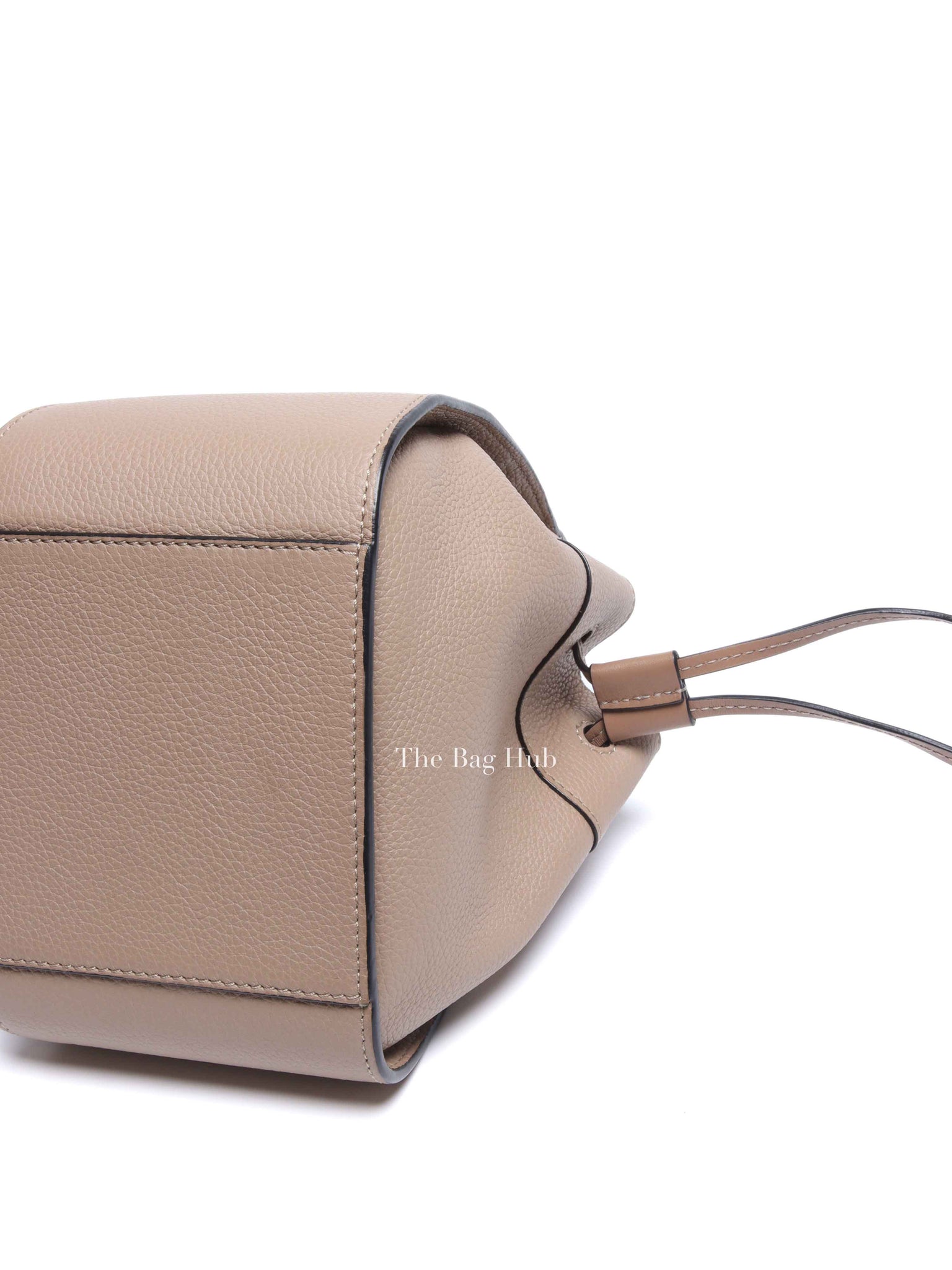 Loewe Sand Grained Leather Hammock Drawstring Mini Bag
