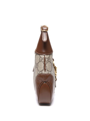 Gucci Brown GG Supreme Canvas Jackie 1961 Mini Bag