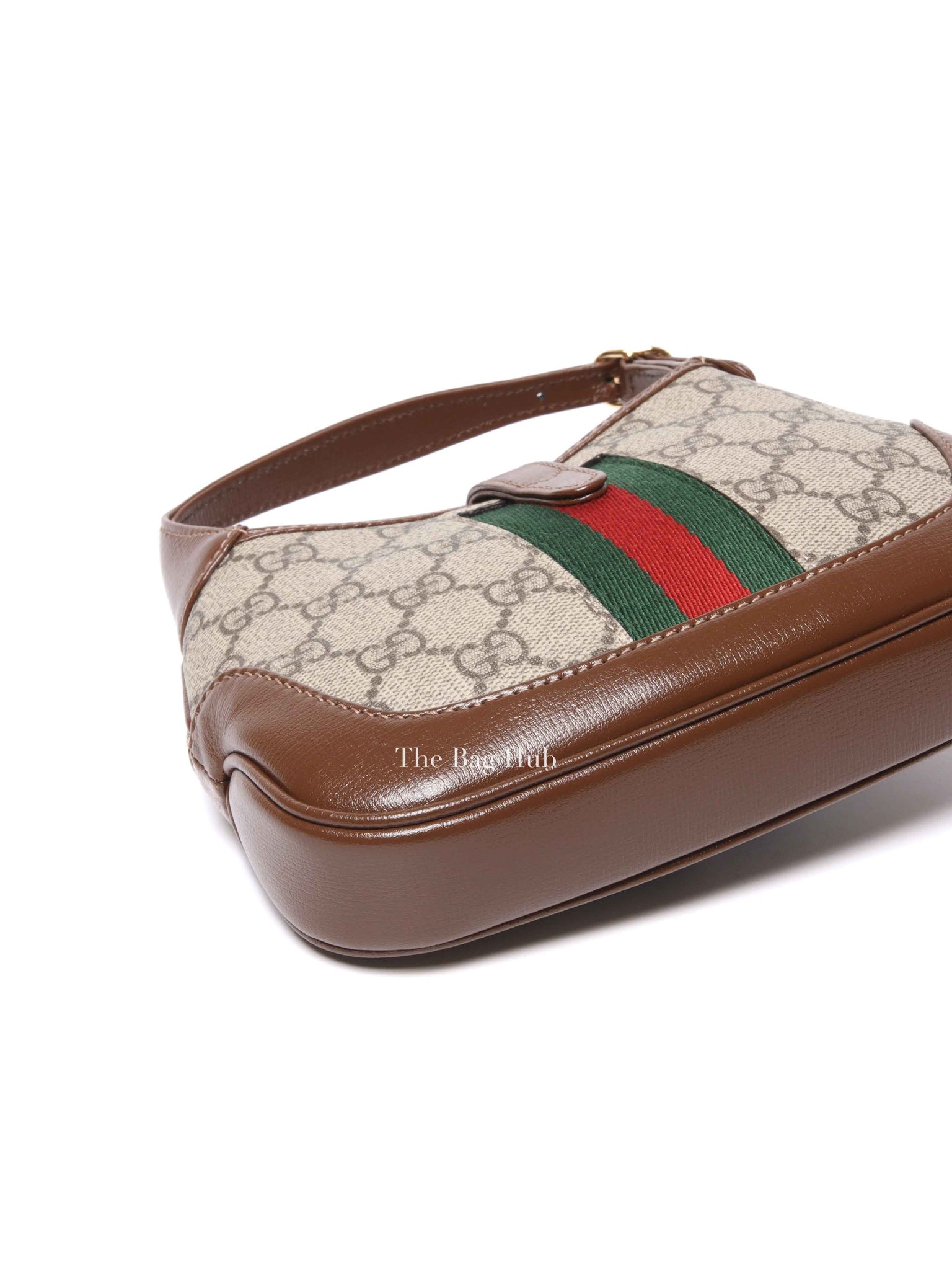 Gucci Brown GG Supreme Canvas Jackie 1961 Mini Bag