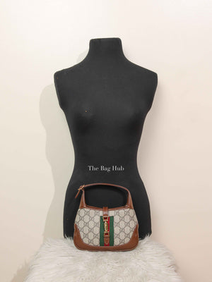 Gucci Brown GG Supreme Canvas Jackie 1961 Mini Bag