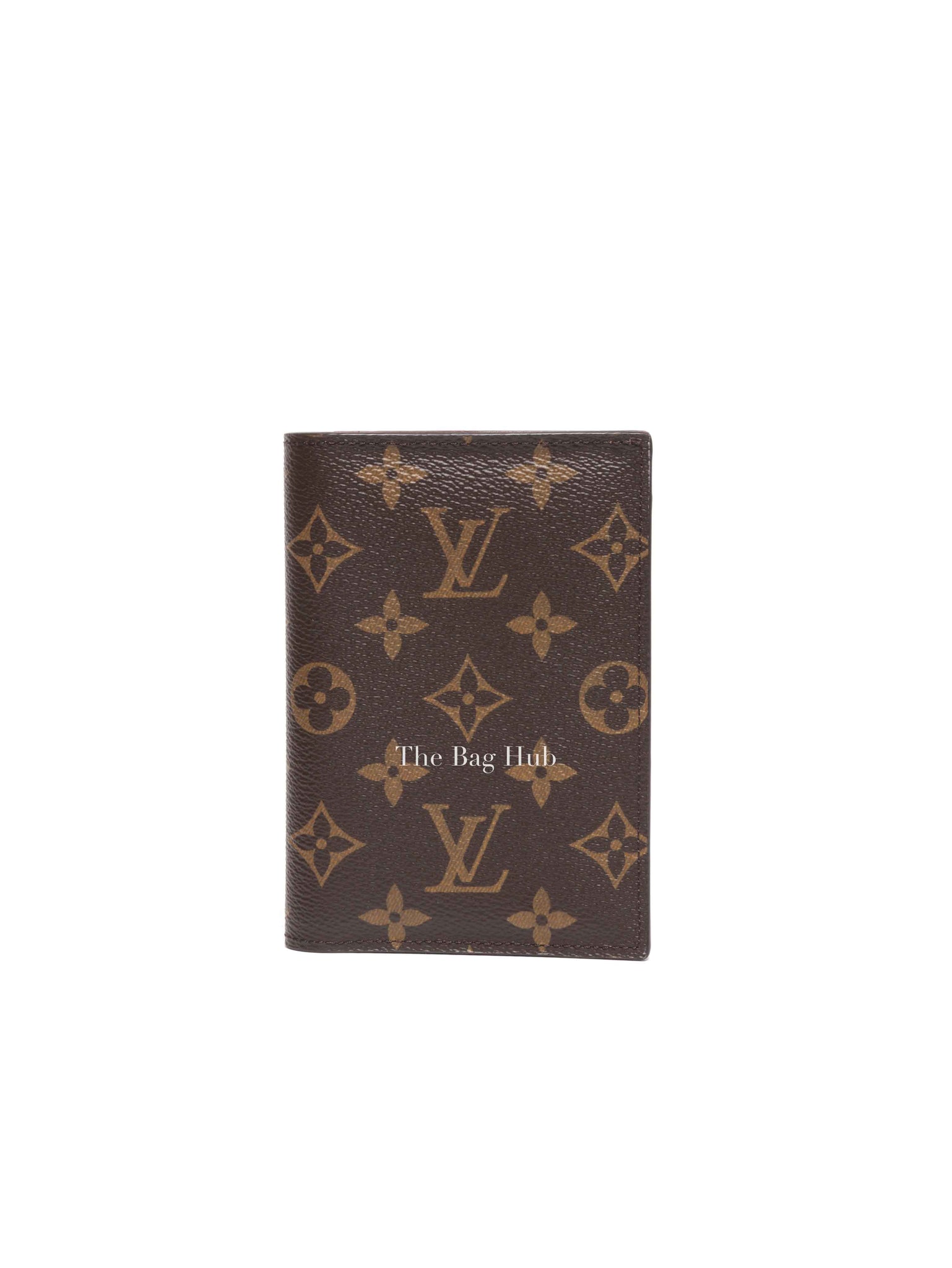 Louis Vuitton Brown Monogram Canvas Passport Holder