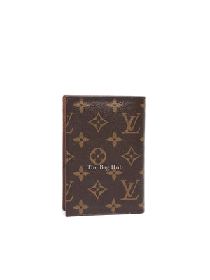 Louis Vuitton Brown Monogram Canvas Passport Holder