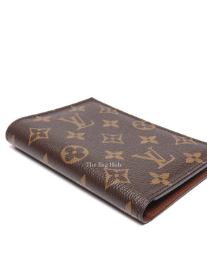 Louis Vuitton Brown Monogram Canvas Passport Holder