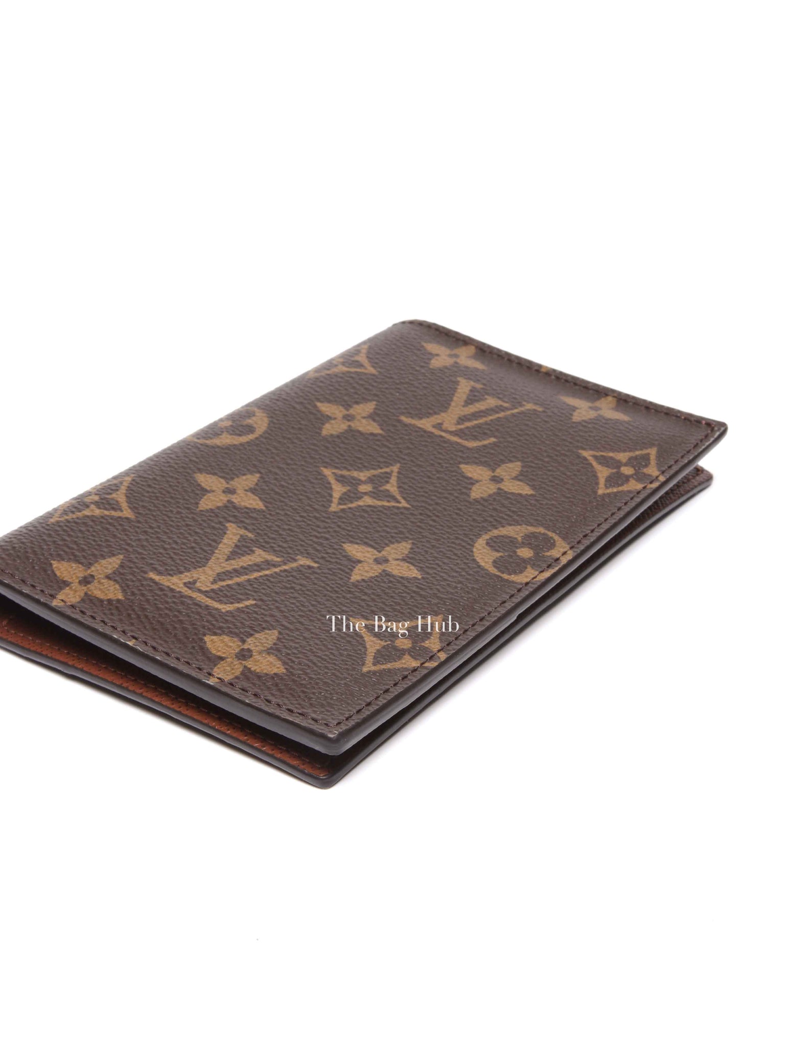 Louis Vuitton Brown Monogram Canvas Passport Holder