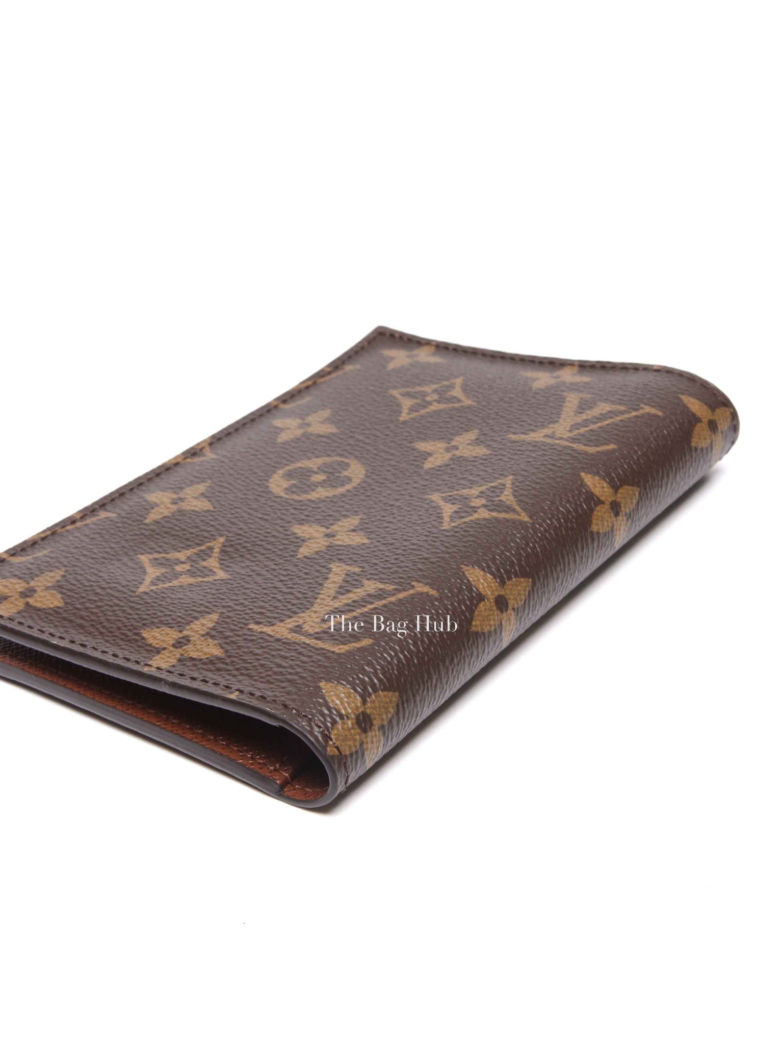 Louis Vuitton Brown Monogram Canvas Passport Holder