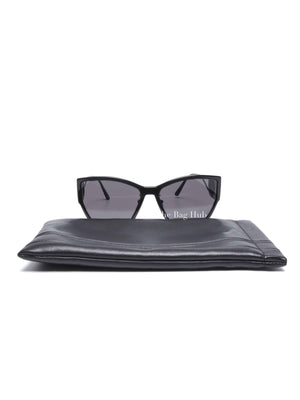 Dior Black Plastic Rectangular 30 Montaigne 1 S2U Sunglasses