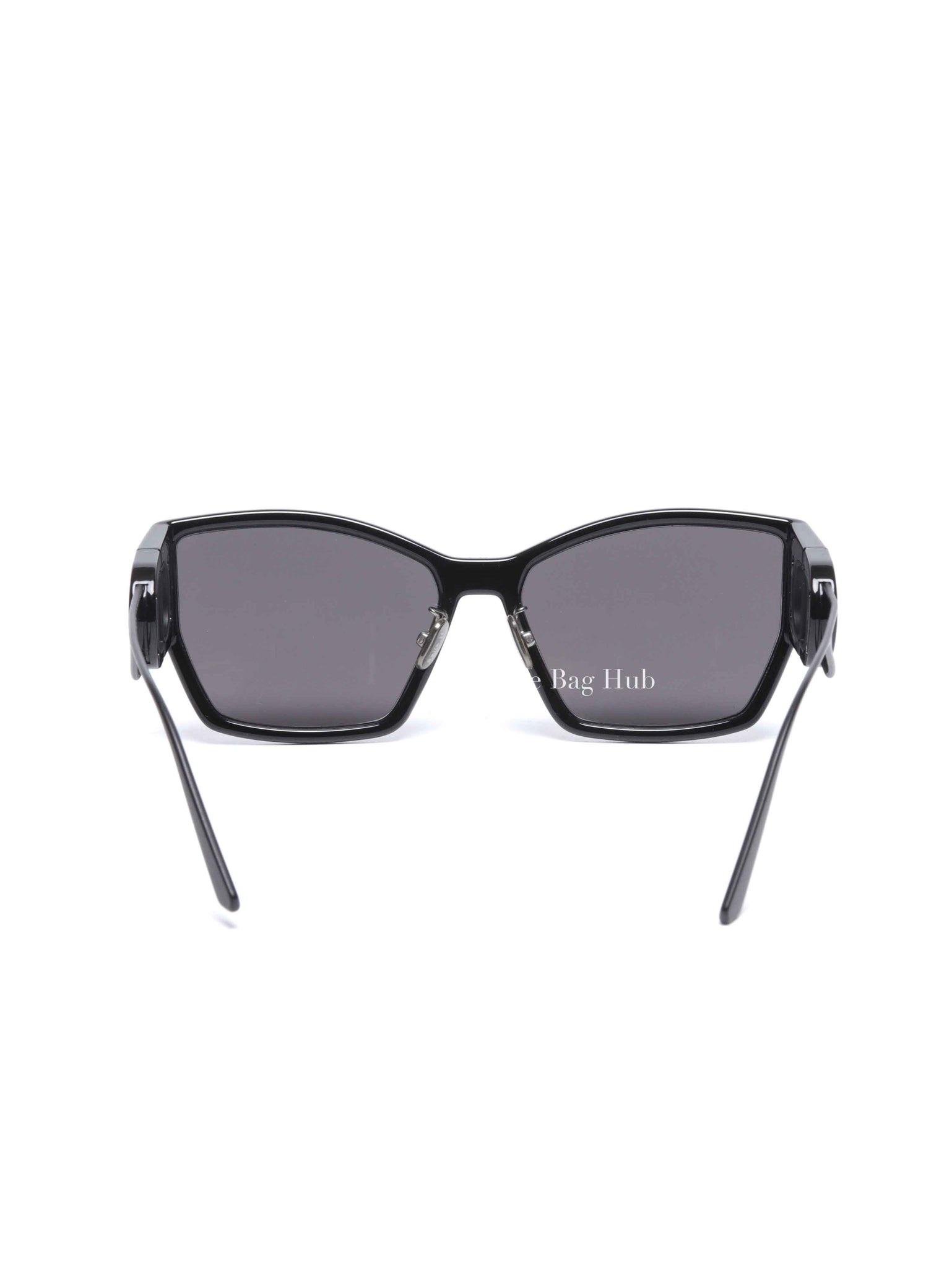 Dior Black Plastic Rectangular 30 Montaigne 1 S2U Sunglasses