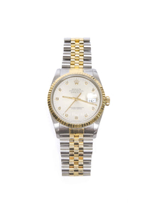 Rolex Stainless Steel Yellow Gold Datejust 36mm Watch
