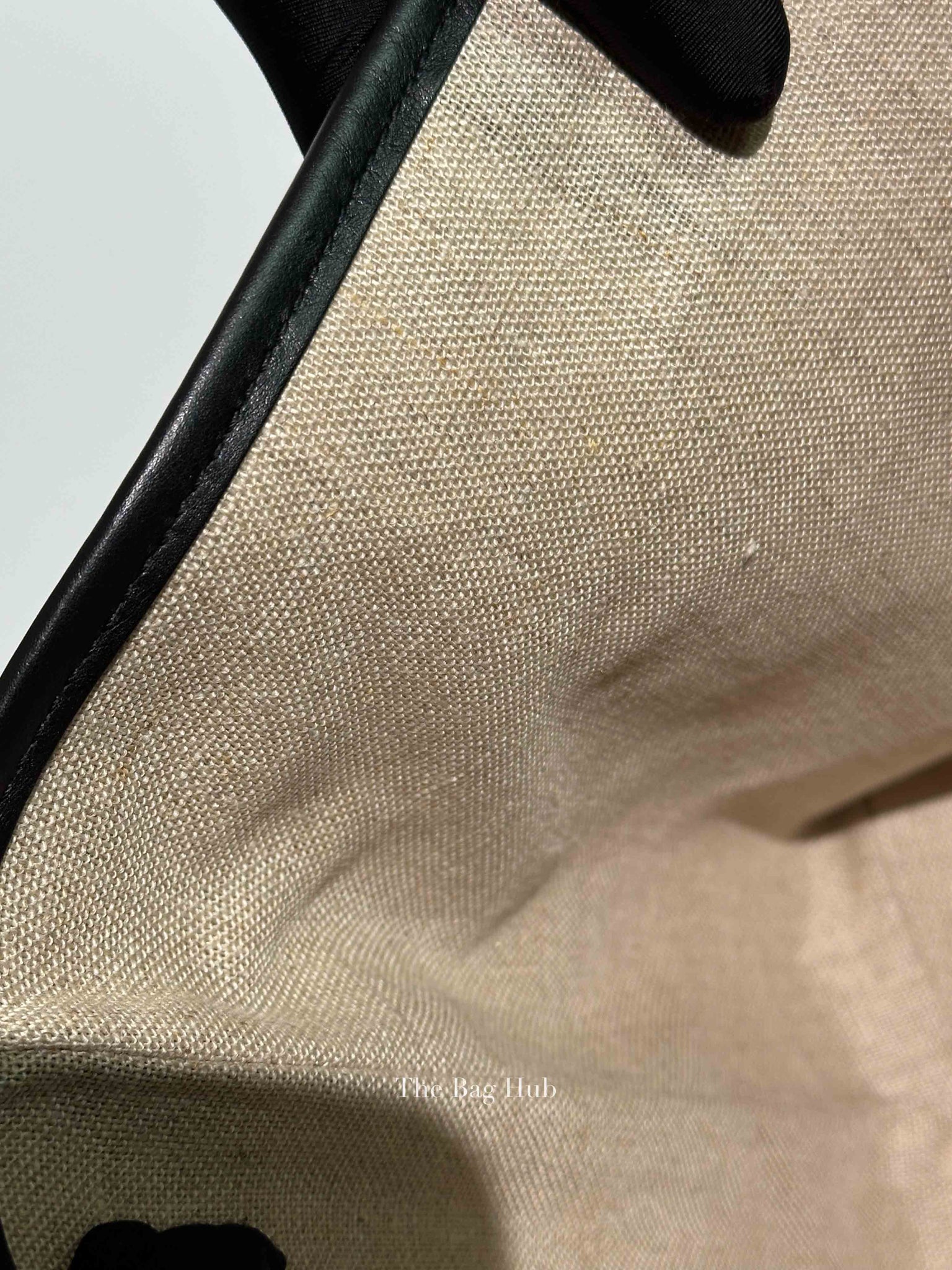 Gucci Black Microguccisima Leather Joy Medium Tote Bag
