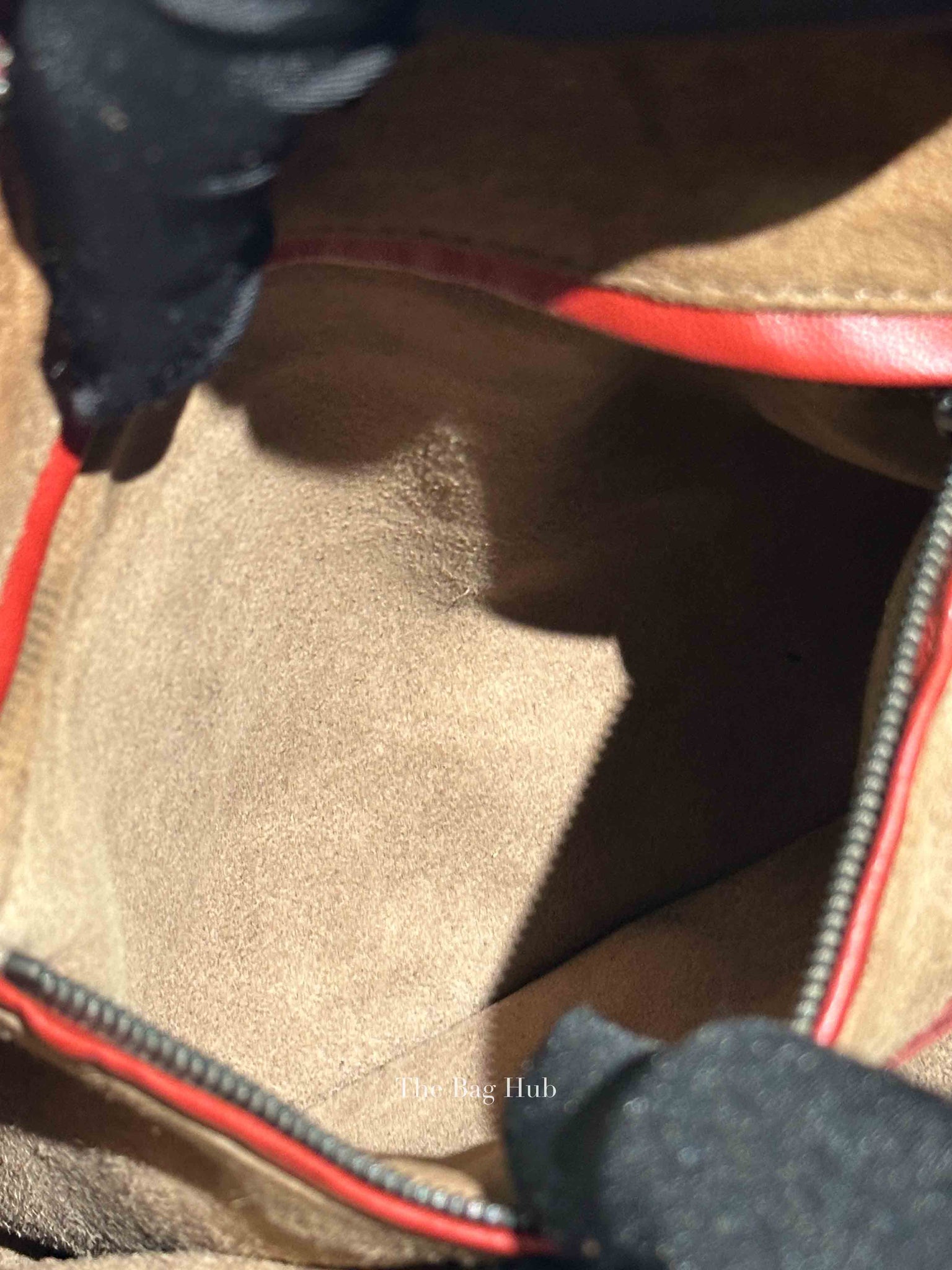 Bottega Veneta Red Intrecciato Leather Nodini Crossbody Bag