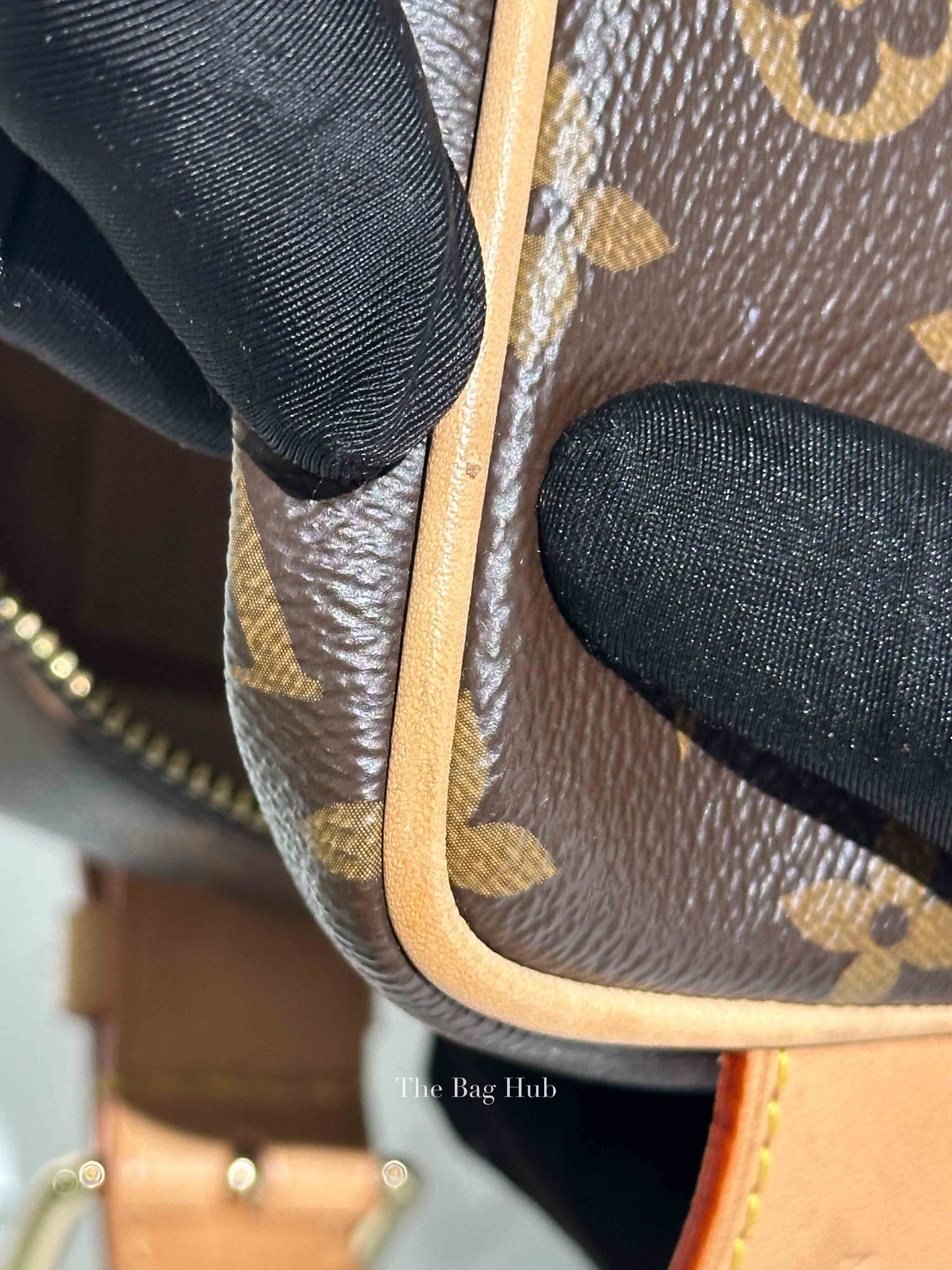 Louis Vuitton Brown Monogram Canvas Locker Dopp Kit