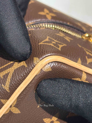 Louis Vuitton Brown Monogram Canvas Locker Dopp Kit
