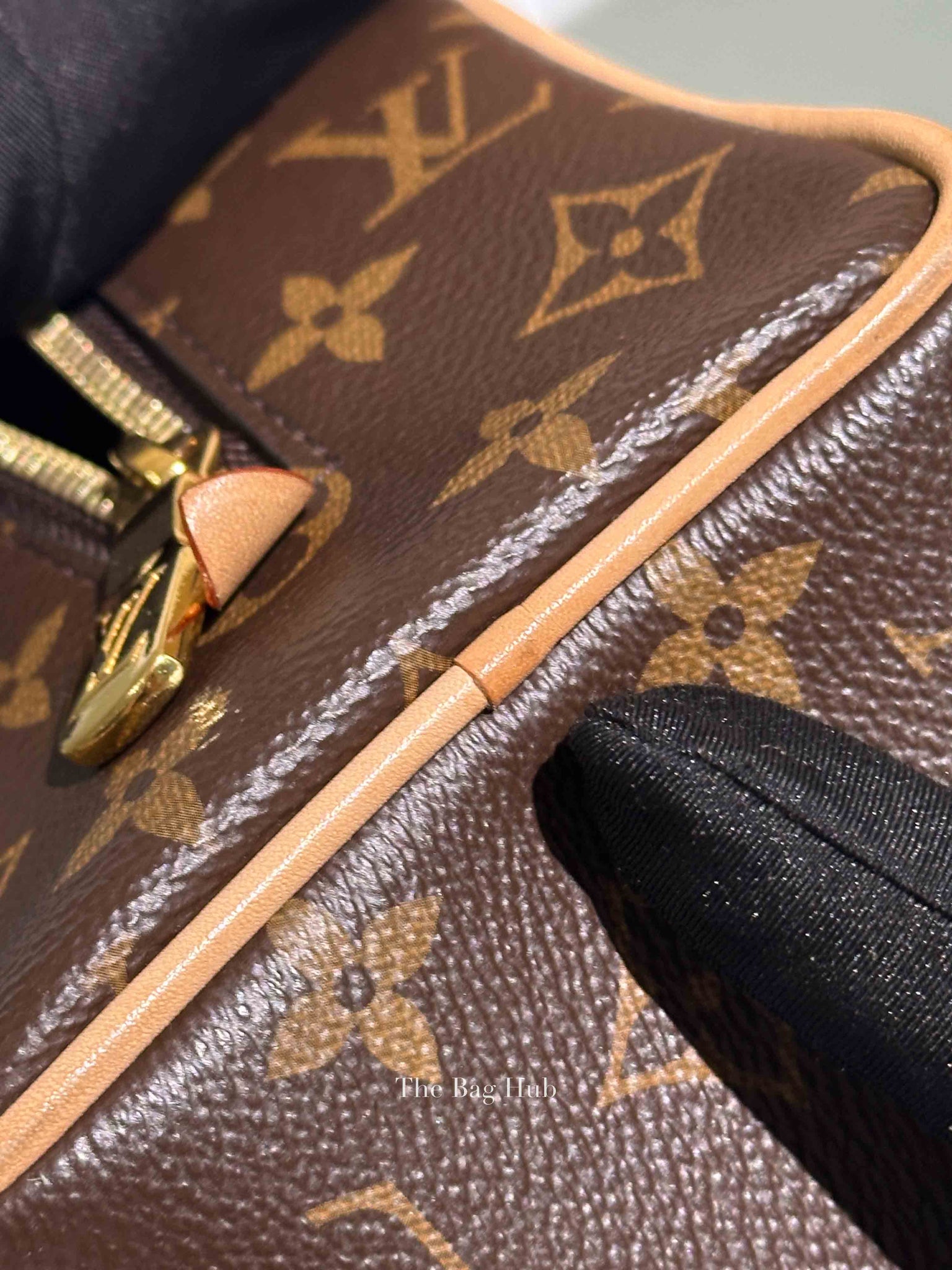 Louis Vuitton Brown Monogram Canvas Locker Dopp Kit