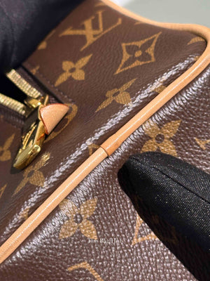 Louis Vuitton Brown Monogram Canvas Locker Dopp Kit