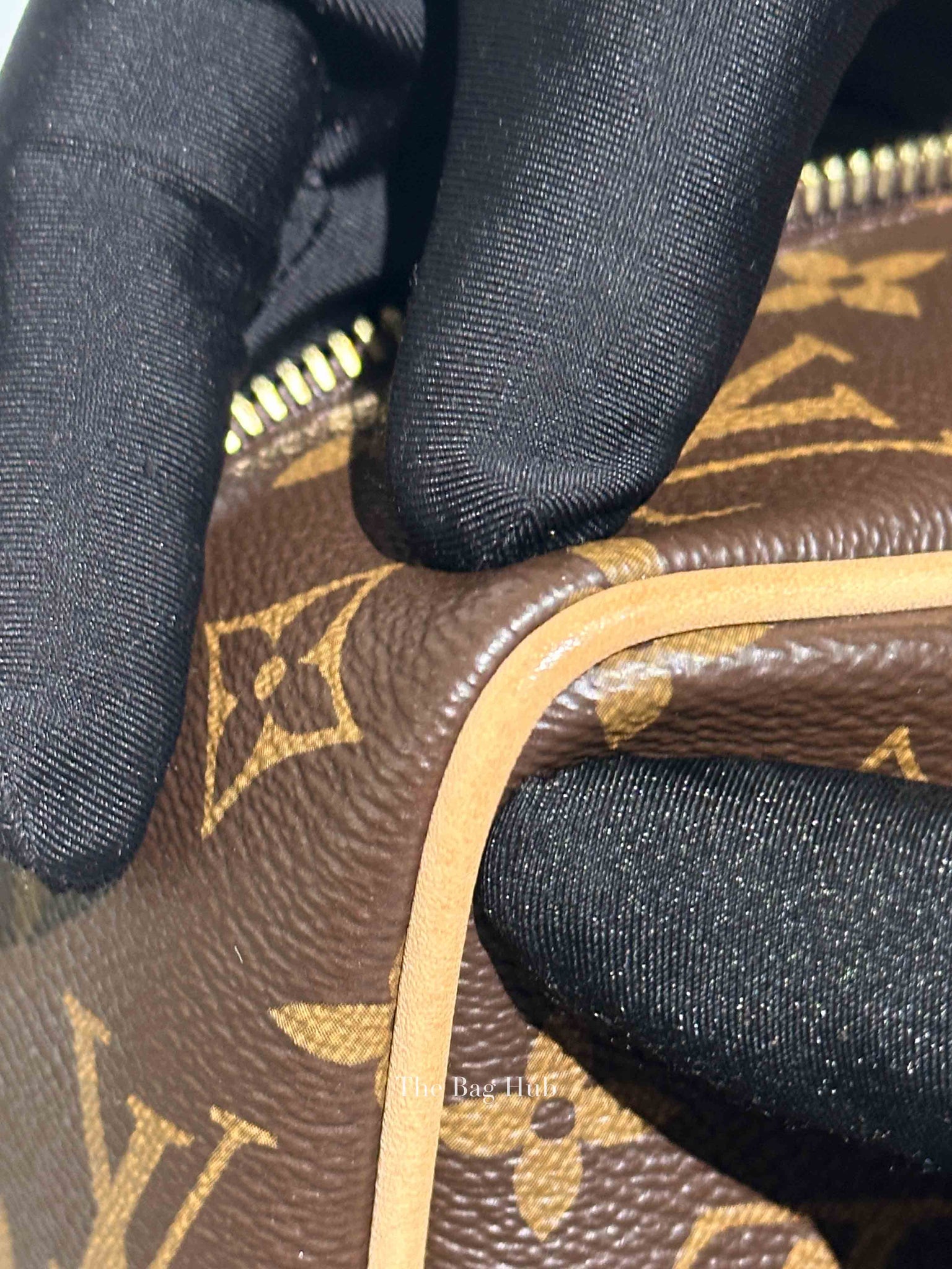 Louis Vuitton Brown Monogram Canvas Locker Dopp Kit