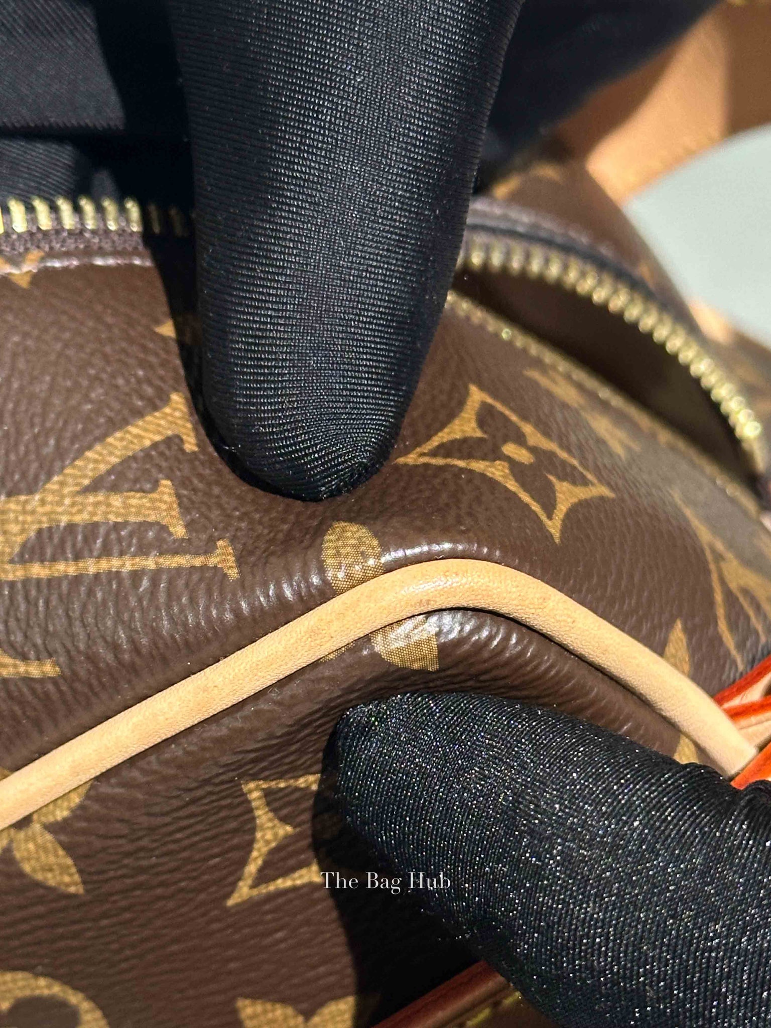 Louis Vuitton Brown Monogram Canvas Locker Dopp Kit