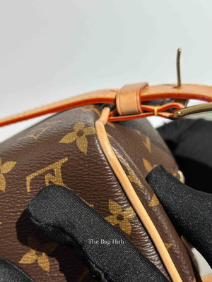 Louis Vuitton Brown Monogram Canvas Locker Dopp Kit