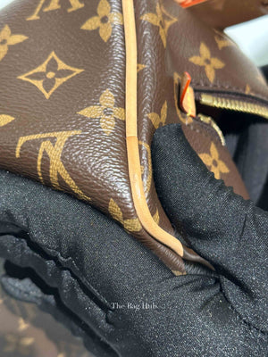 Louis Vuitton Brown Monogram Canvas Locker Dopp Kit