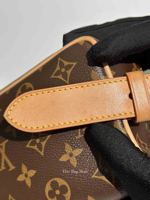 Louis Vuitton Brown Monogram Canvas Locker Dopp Kit