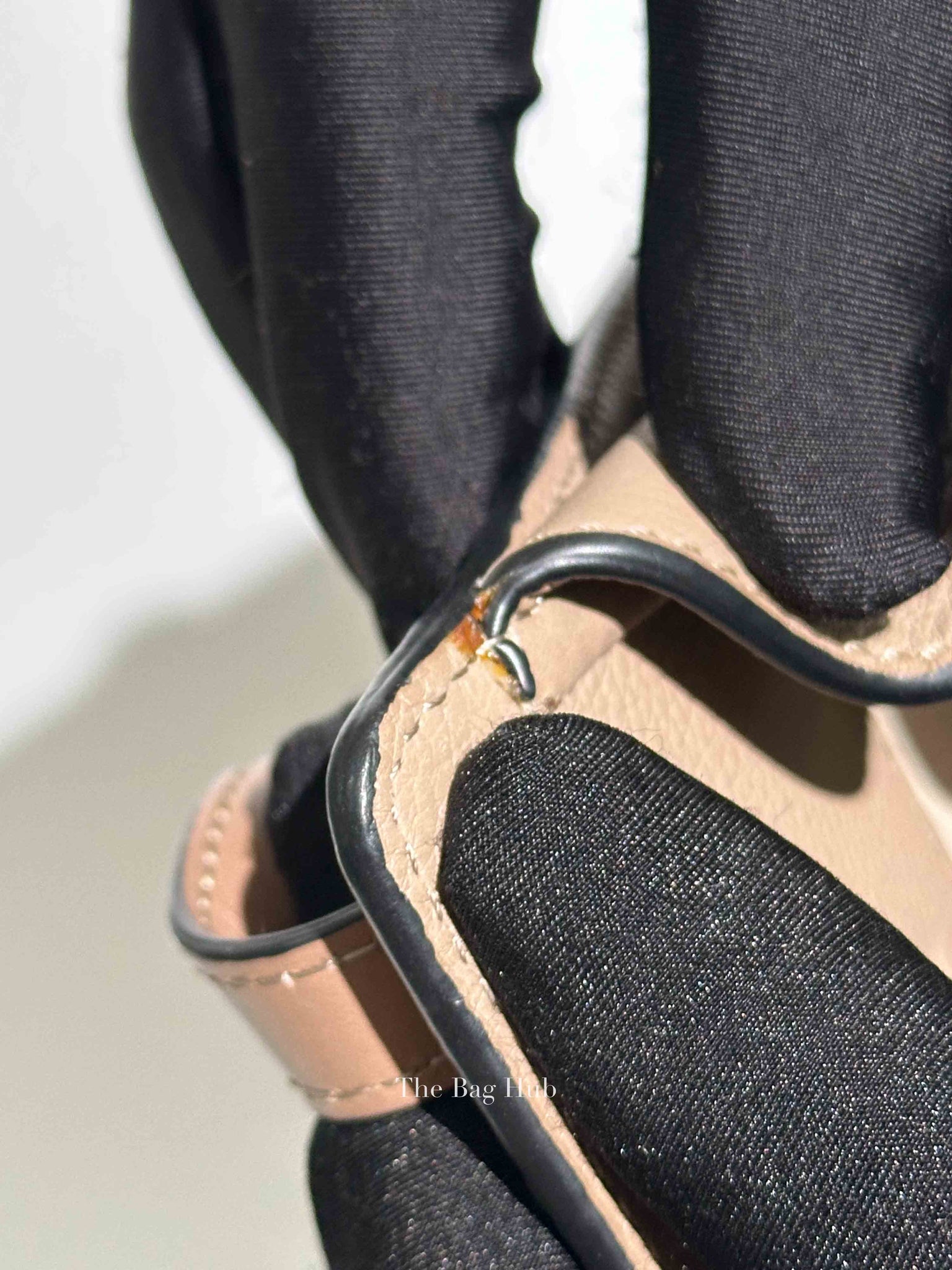 Loewe Sand Grained Leather Hammock Drawstring Mini Bag