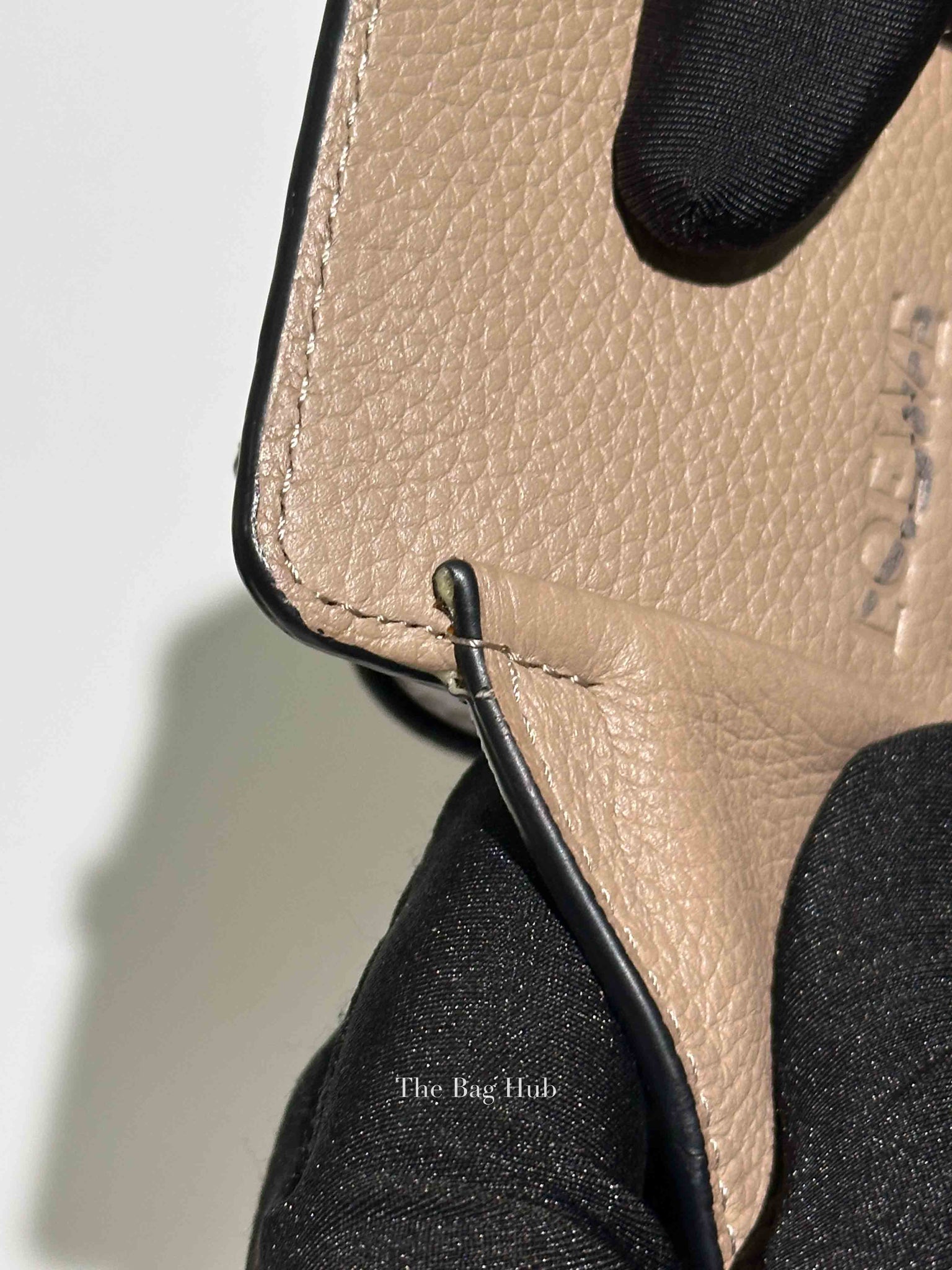 Loewe Sand Grained Leather Hammock Drawstring Mini Bag