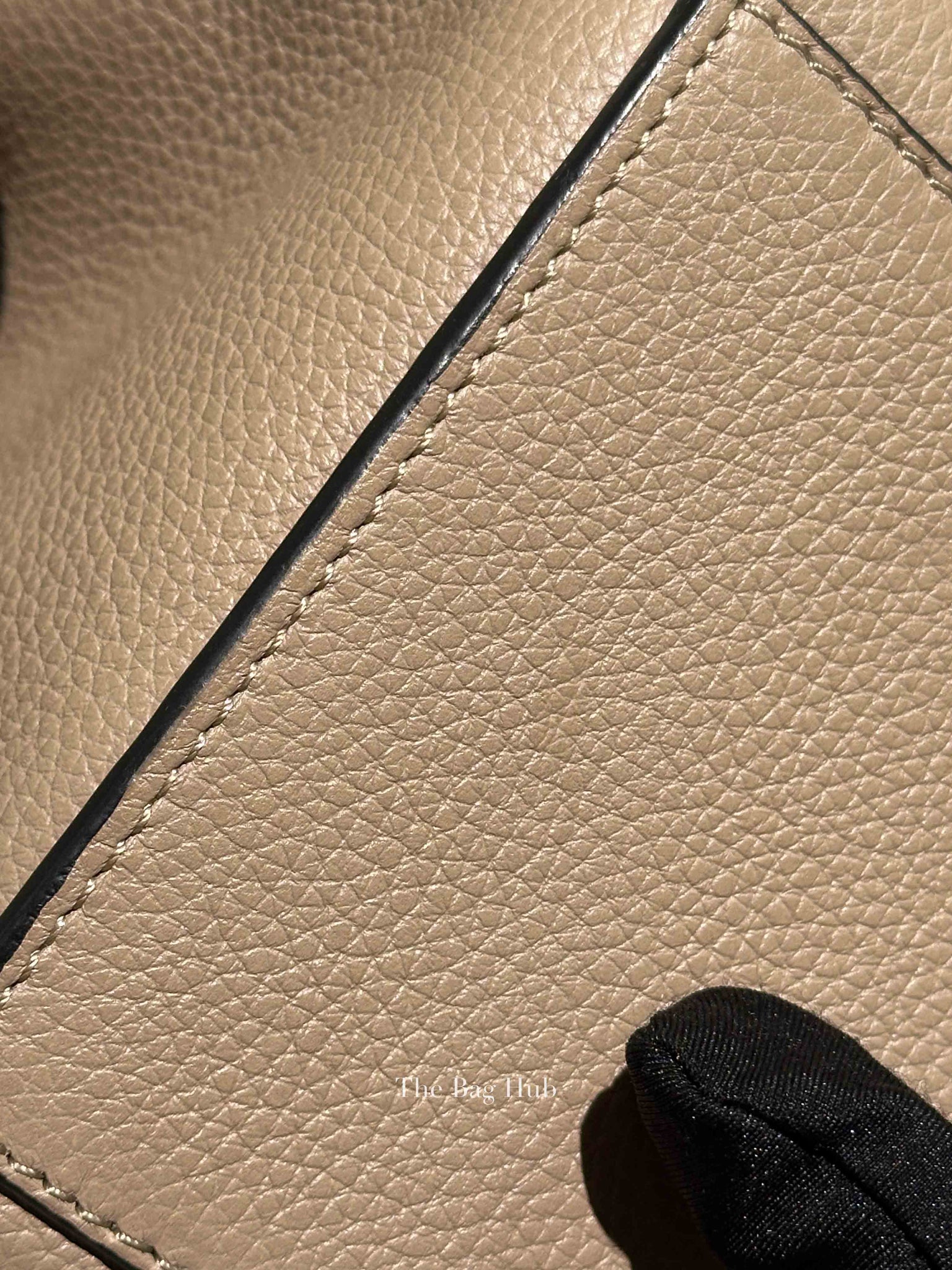 Loewe Sand Grained Leather Hammock Drawstring Mini Bag