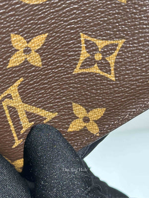 Louis Vuitton Brown Monogram Canvas Passport Holder