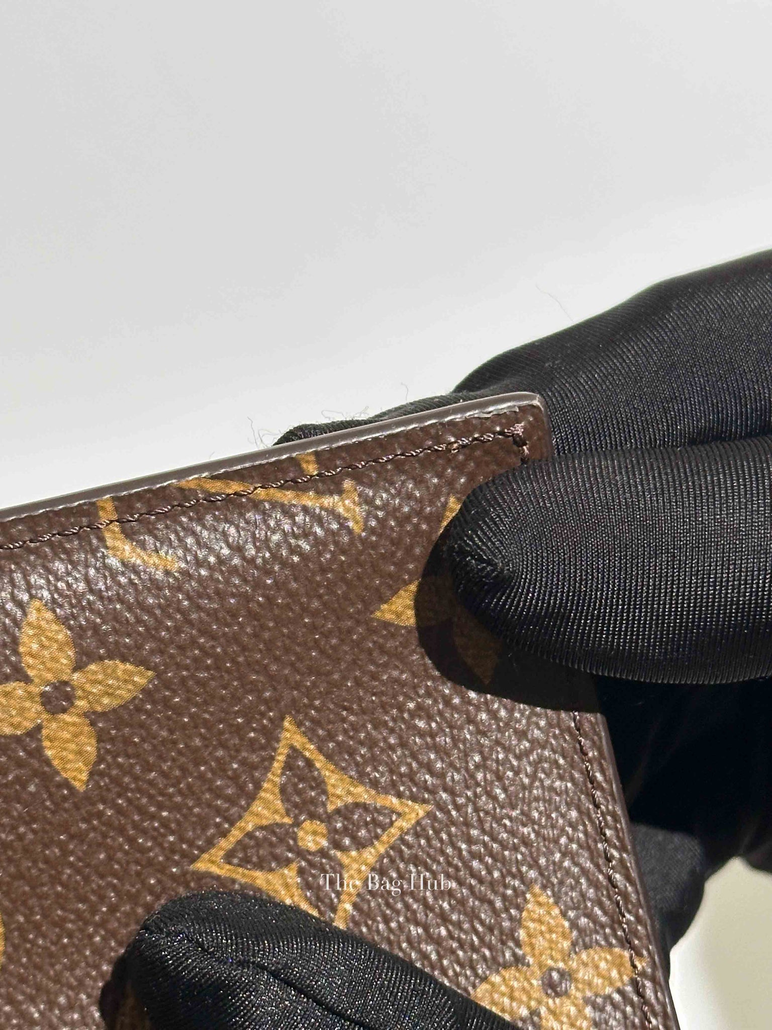 Louis Vuitton Brown Monogram Canvas Passport Holder