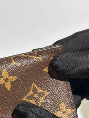 Louis Vuitton Brown Monogram Canvas Passport Holder
