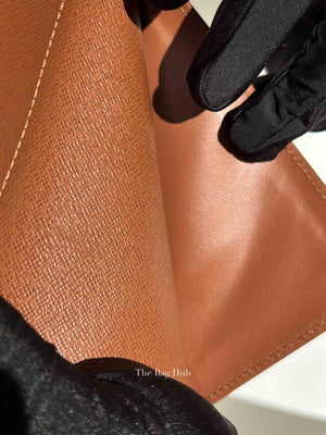 Louis Vuitton Brown Monogram Canvas Passport Holder