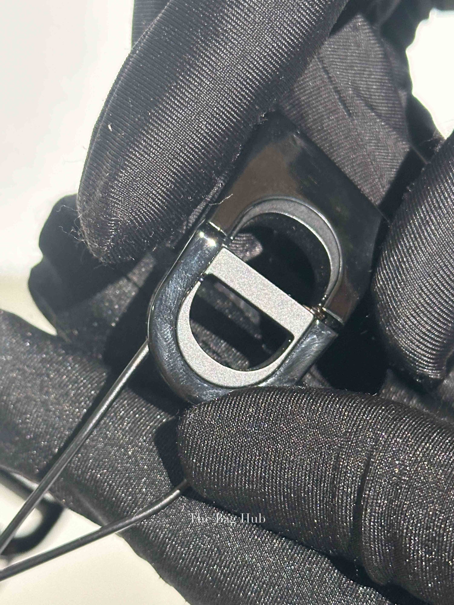 Dior Black Plastic Rectangular 30 Montaigne 1 S2U Sunglasses