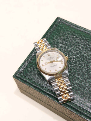 Rolex Stainless Steel Yellow Gold Datejust 36mm Watch