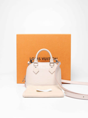 Louis Vuitton Quartz Epi Leather Nano Alma Bag
