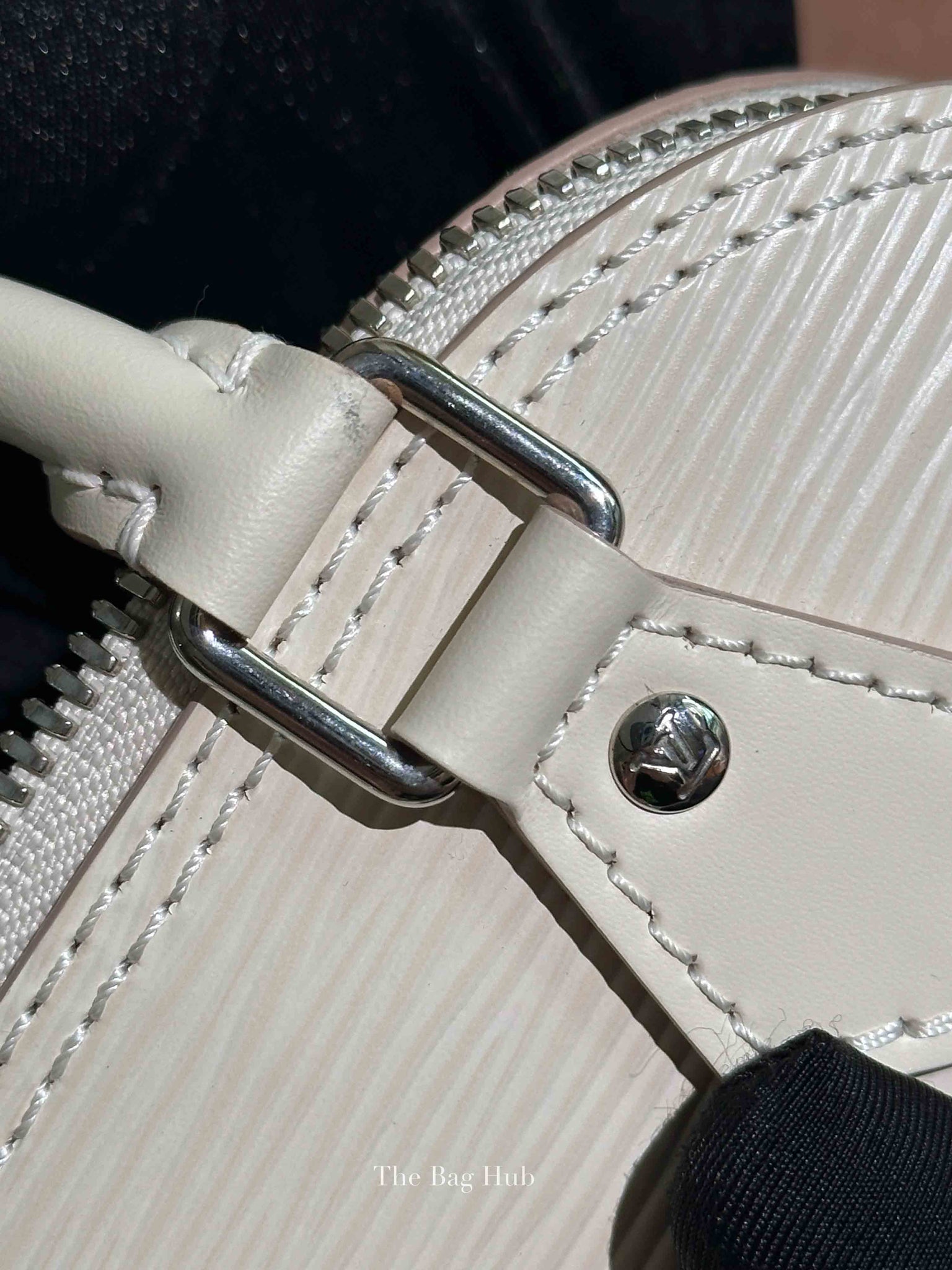 Louis Vuitton Quartz Epi Leather Nano Alma Bag