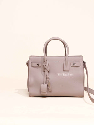 Saint Laurent Powder Pink Grained Calfskin Baby Sac De Jour Hand Bag