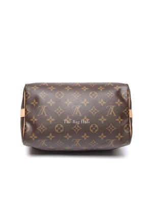 Louis Vuitton Brown Monogram Canvas Speedy Bandouliere 25 Bag