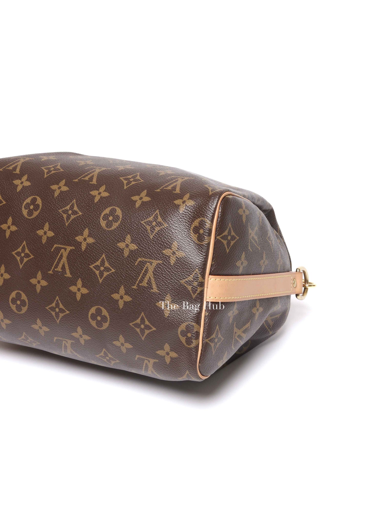 Louis Vuitton Brown Monogram Canvas Speedy Bandouliere 25 Bag