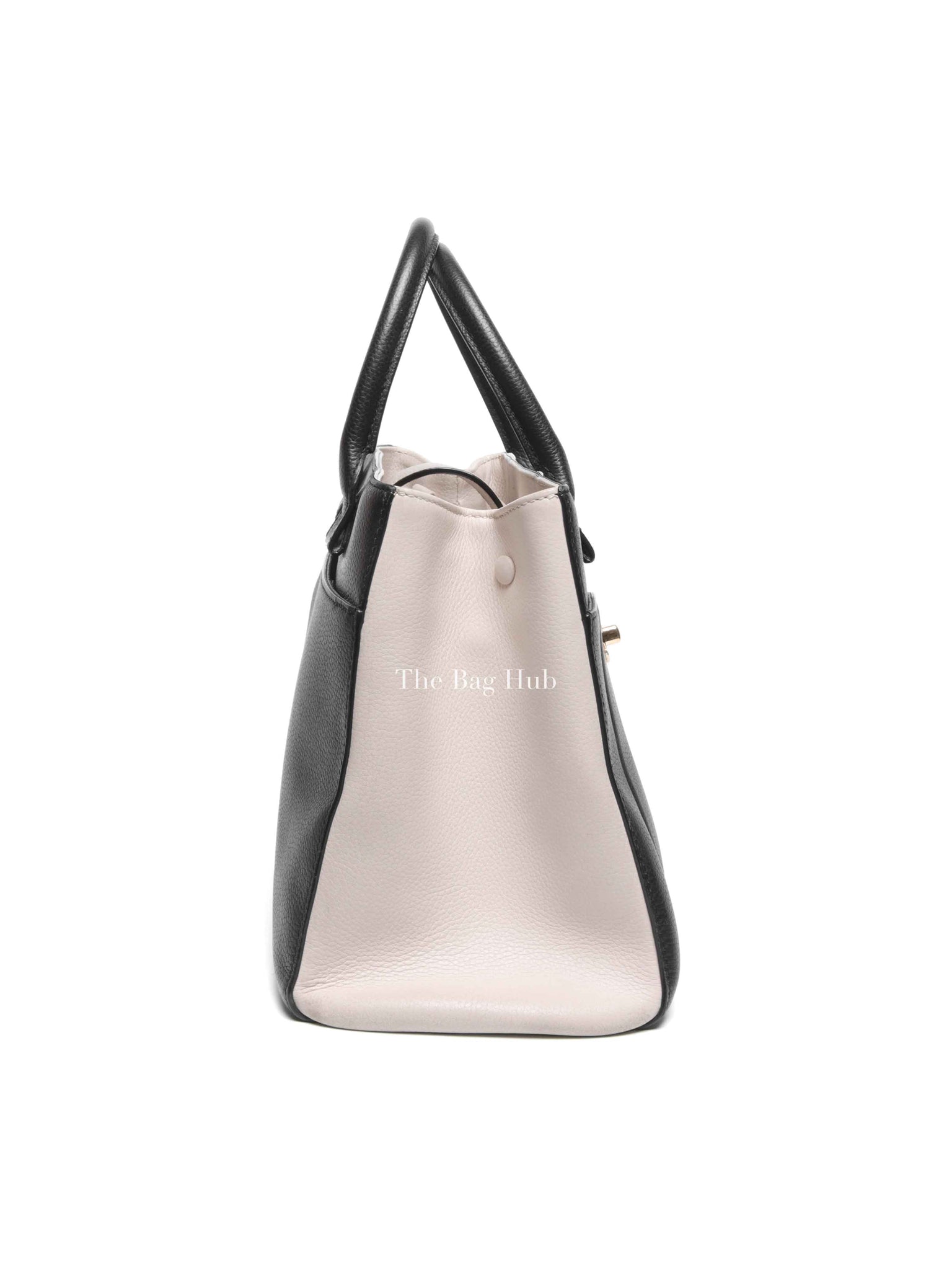 Chanel Black/Beige Grained Calfskin Small Neo Executive Shopper Tote Bag GHW