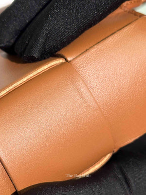 Bottega Veneta Brown Intrecciato Leather Mini Cassette Tote Bag
