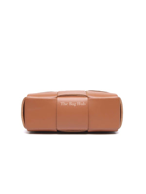 Bottega Veneta Brown Intrecciato Leather Mini Cassette Tote Bag