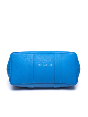 Hermes Bleu Zanzibar Negonda Leather Garden Party 36 Bag