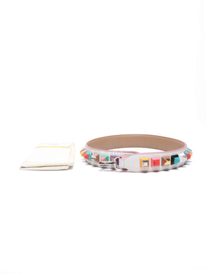 Fendi Multicolor Leather Studded Strap You Shoulder Bag Strap
