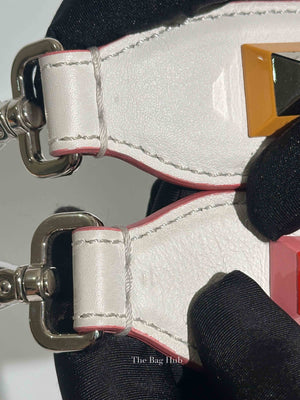 Fendi Multicolor Leather Studded Strap You Shoulder Bag Strap