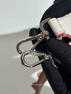 Fendi Multicolor Leather Studded Strap You Shoulder Bag Strap