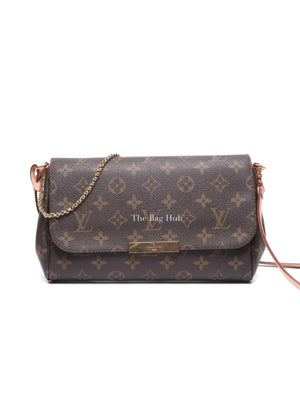 Louis Vuitton Brown Monogram Canvas Favorite MM Bag