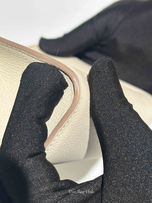 Hermes Craie Leather Zipengco Pouch